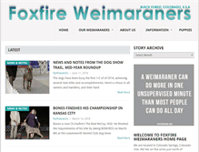 Tablet Screenshot of foxfireweims.com